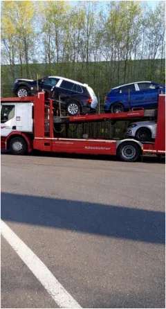 Prijevoz novih automobila specijaliziranim transporterom – Seničić transport