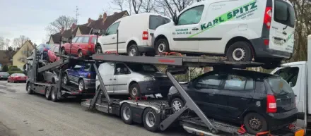 Sigurno učvršćivanje automobila na transporteru